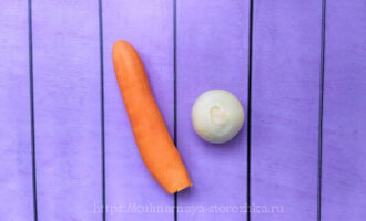 морковь и лук для паштета из печени индейки фото