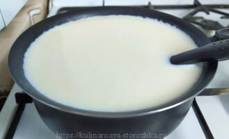приготовление рисовой каши на нежирном молоке фото