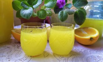 апельсиновый сок в домашних условиях фото