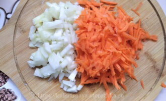 морковь и лук для борща без картошки фото