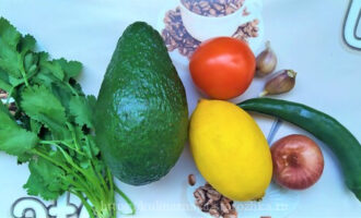 продукты для приготовления гуакамоле из авокадо фото