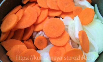 морковь и лук для ухи с картошкой фото