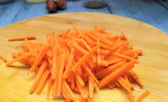 морковь соломкой для фунчозы фото