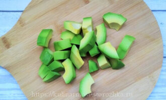 авокадо кусочки для пасты фото