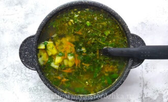 картофельный суп со звездочками и зеленью фото