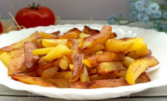 жареная картошка рецепт пошагово фото