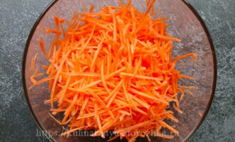 морковь тертая соломка фото
